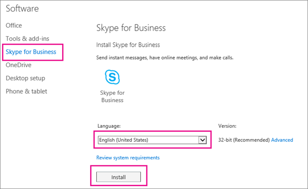 directions to install skype for mac